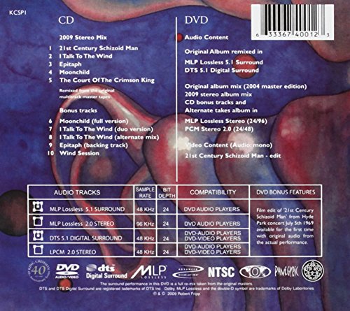 In The Court Of The Crimson King (Cd+Dvd