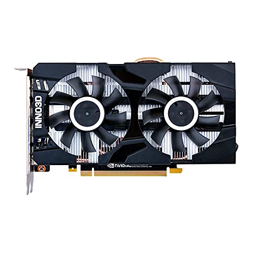 Inno3D GeForce GTX 1660 Super Twin X2 - Tarjeta gráfica (6 GB, GDDR6, 3 DP/HDMI)