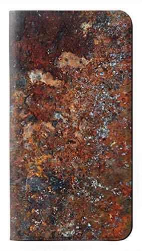 Innovedesire Rust Steel Texture Graphic Printed Caso del Tirón Funda Carcasa Case para iPhone 12 Pro MAX