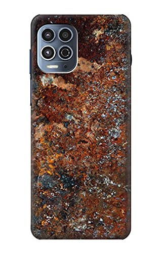 Innovedesire Rust Steel Texture Graphic Printed Funda Carcasa Case para Motorola Moto G100