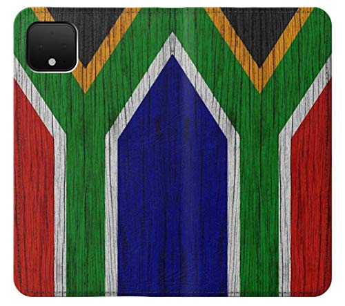 Innovedesire South Africa Flag Caso del Tirón Funda Carcasa Case para Google Pixel 4
