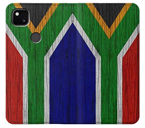 Innovedesire South Africa Flag Caso del Tirón Funda Carcasa Case para Google Pixel 4a
