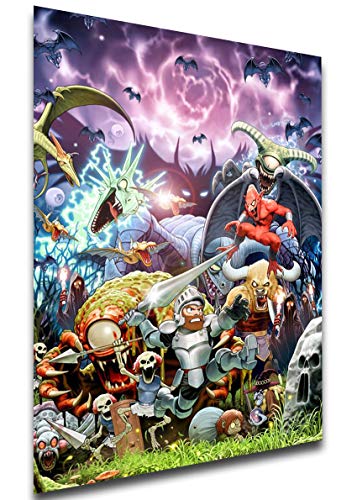 Instabuy Poster - Retrogame - Ultimate Ghosts n Goblins A3 42x30cm