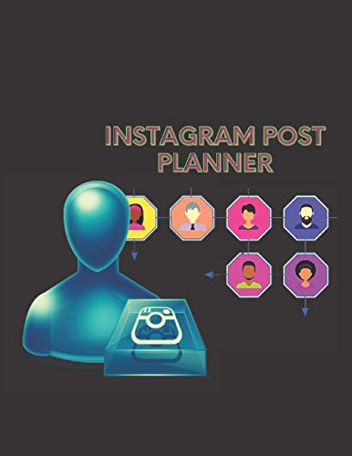 Instagram Post Planner: Take your Insta game to the next level | with Motivational Quotes | gift for content creator, influencer, Instagram lover or business owner