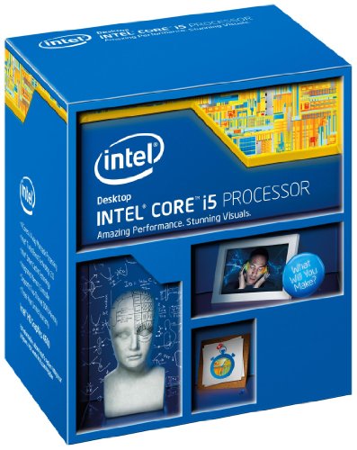 Intel Core i5-4460 - Procesador (Socket H3, 3.2 GHz, 6 MB, Intel HD Graphics 4600 de 2 GB a 350 MHz)