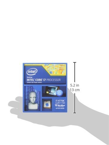 Intel Core i7-4770K - Procesador (3.5 GHz, DDR3-SDRAM, Intel HD Graphics 4600)