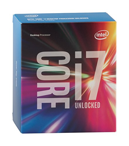 Intel Core i7 6700K Procesador de escritorio Skylake de cuatro núcleos desbloqueado de 4,00 GHz, Socket LGA 1151 [BX80662I76700K] (reacondicionado certificado)