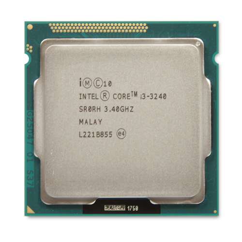 Intel Core ® ™ i3-3240 Processor (3M Cache, 3.40 GHz) 3.4GHz 3MB Smart Cache Caja - Procesador (3.40 GHz), 3ª generación de procesadores Intel® Core™ i3, 3,4 GHz, LGA 1155 (Socket H2), PC, 22 nm, i3-3240)