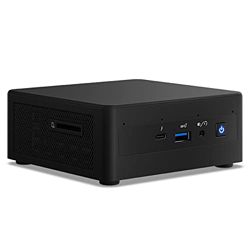Intel NUC 11 Pro NUC11PAHi5 Home & Business Desktop Mini PC, Intel® Core ™ i5-1135G7 de 4 núcleos, 2.4 GHz – 4.2 GHz Turbo, 8 subprocesos, caché de 8 MB, 8 GB de RAM, SSD PCIe de 256 GB