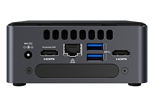 Intel NUC BLKNUC7I3DNH2E - Ordenador Mini PC (Intel Core i3-7100U, Espacio de 2.5" para 32 GB DDR4 RAM, Intel Optane Memory, Intel HD Graphics 620)