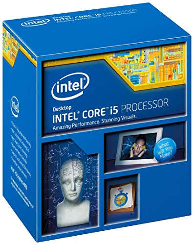 Intel Procesador de 4 núcleos renovado para CPU i5-4590 SR1QJ H3 LGA1150 CM8064601560615 BX80646I54590 de 3,3 GHz, 6 MB, 4 núcleos.