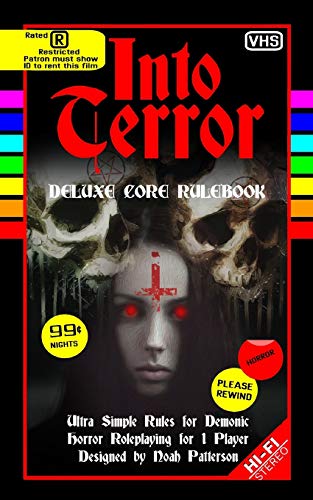 Into Terror: Deluxe Core Rulebook (Micro Chapbook RPG: VHS)