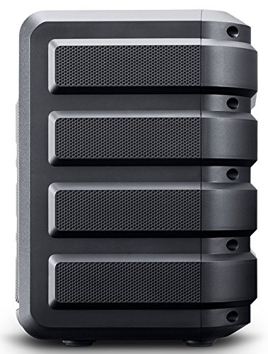 ION Audio Game Day - Altavoz Externo Recargable de 50 W, con Conectividad Bluetooth, Puerto de Carga USB, Entrada Auxiliar y Micrófono