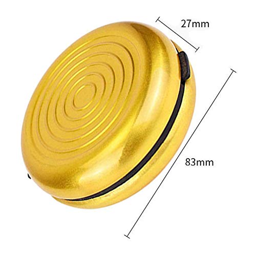iPobie Caja de Monedas de Euro, Caja de Almacenamiento para Monedas, portátil, para Guardar Monedas, Monedas, Monedero Redondo