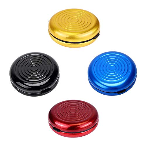 iPobie Caja de Monedas de Euro, Caja de Almacenamiento para Monedas, portátil, para Guardar Monedas, Monedas, Monedero Redondo