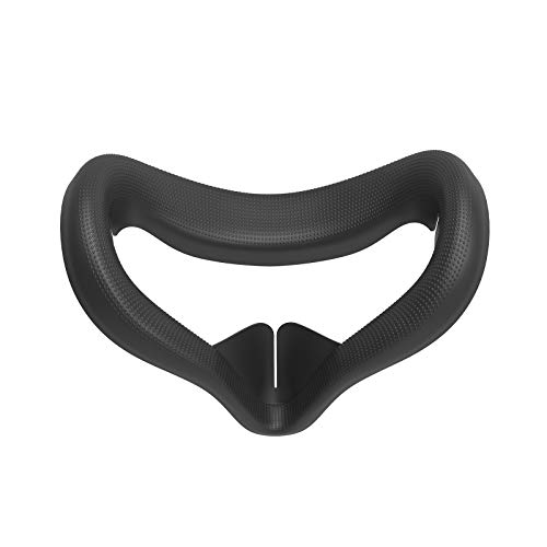 Irjdksd - Funda para máscara de ojos Oculus Quest 2 gafas VR de silicona antisudor, antifugas, bloqueo de luz para Oculus Quest 2
