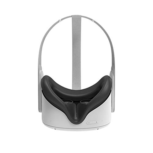 Irjdksd - Funda para máscara de ojos Oculus Quest 2 gafas VR de silicona antisudor, antifugas, bloqueo de luz para Oculus Quest 2
