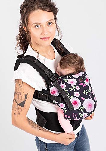 Isara The One Rose Eden babycarrier - canvas collection