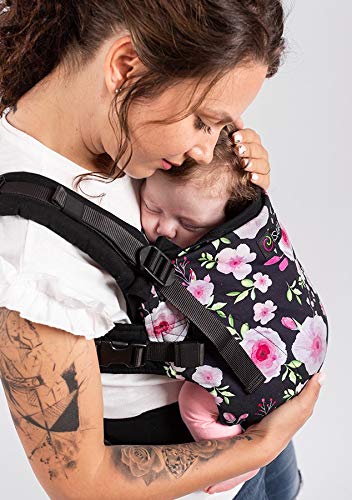Isara The One Rose Eden babycarrier - canvas collection