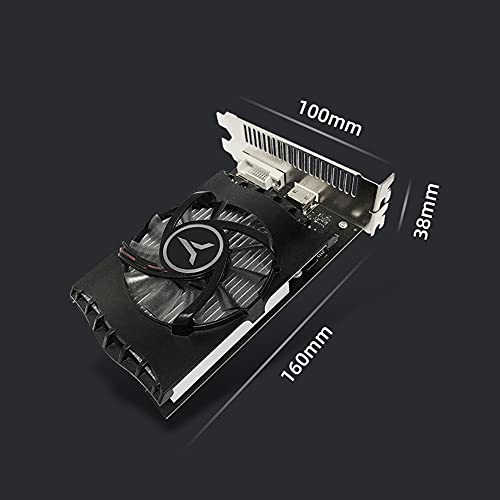 Iswell YESTON Graphics Card GT-1030 4GB DDR4 64-bit PCI Express Computer Gaming Video Card GPU NVIDIA Geforce for Windows7/8/10