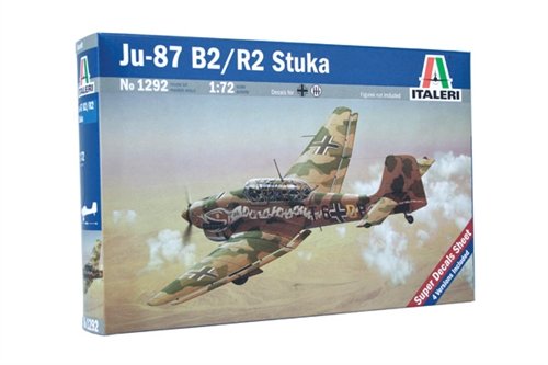 Italeri 1292S - Maqueta de avión Ju-87 B2 Stuka [importado de Alemania]