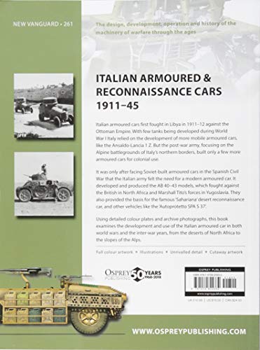 Italian Armoured & Reconnaissance Cars 1911–45 (New Vanguard)