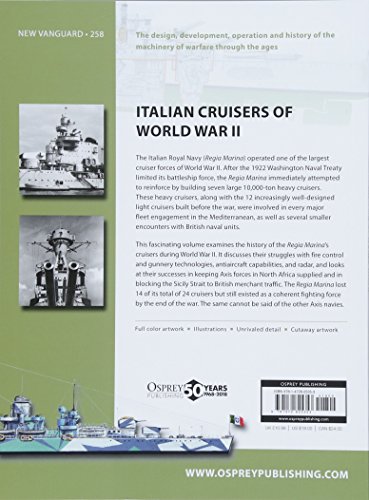 Italian Cruisers of World War II (New Vanguard)