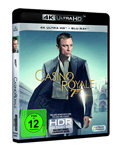 James Bond - Casino Royale (4K Ultra HD) (+ Blu-ray 2D) [Alemania] [Blu-ray]