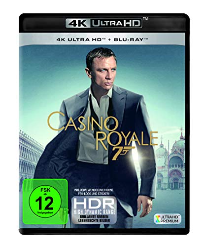 James Bond - Casino Royale (4K Ultra HD) (+ Blu-ray 2D) [Alemania] [Blu-ray]