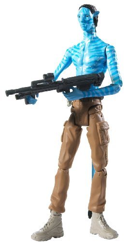 James Cameron's Avatar Na'vi Norm Spellman Avatar Figure with Bioluminescence by Mattel