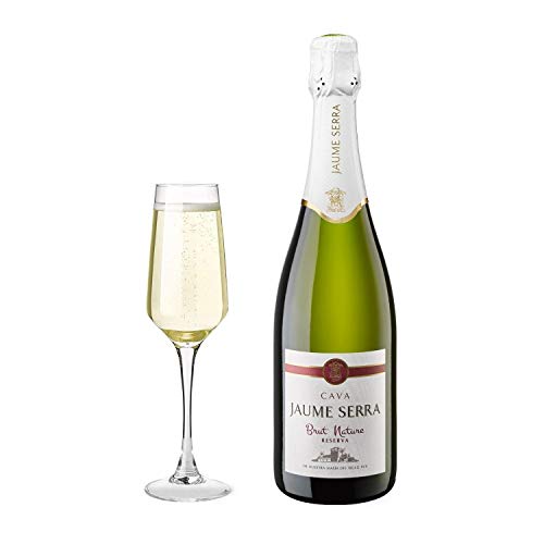 Jaume Serra Brut Nature Reserva - Cava Premium - 6 Botella x 750 ml