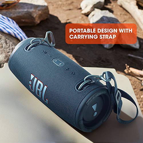 JBL Xtreme 3 - Altavoz Bluetooth portátil resistente al agua (IP67) y al polvo con PartyBoost y 15h de reproducción continua, negro