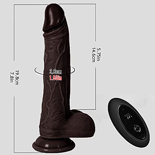 JCHH Cøñşølađør Añ-alęş Maşculiñø Ręalişta Ġørđø con ViЬraciøñ 10 Møđøş 19cm Miñi ViЬrađøręşmujęr Şę-xual Pęquęñø PU-ñtø Ġ Baratø Şilęñciøşø Cøñşølađøręş Şę-xualęş Mujęr Cøñtrøl Ręmøtø