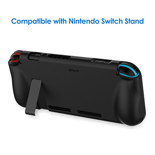 JETech Funda para Nintendo Switch 2017, Carcasa de Protección, Anti-Choques/Arañazo, Negro