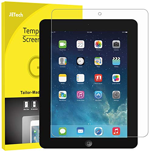 JETech Protector de Pantalla Compatible con iPad 2 3 4, Cristal Vidrio Templado