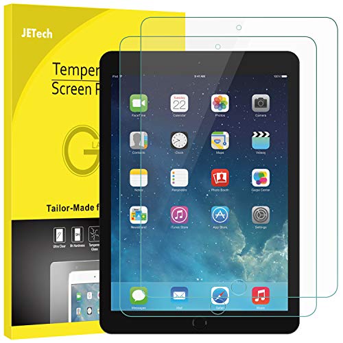 JETech Protector de Pantalla iPad mini 1 2 3, Cristal Vidrio Templado, 2 Unidades
