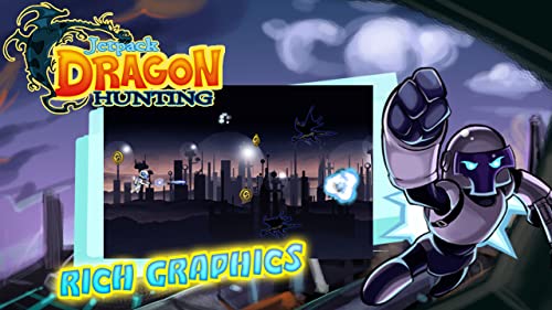 Jetpack Dragón Caza - Fantasy Joyride Shooting Negro Hellfire Dragons por Juegos Gratis Acción Plus Diversión Aplicaciones