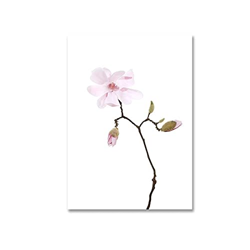 JHGJHK Exquisito escandinavo escandinavo Floral piña Lienzo Pintura Carteles e Impresiones Mural nórdico decoración de Sala de Estar Pintura