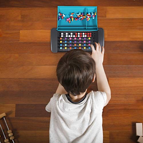 Jiaermei Code Knacken, Montessori Mastermind Code Breaking Mini juego de mesa de viaje, logical Ability Educational Game Toys Puzzle Juego de escritorio juguete