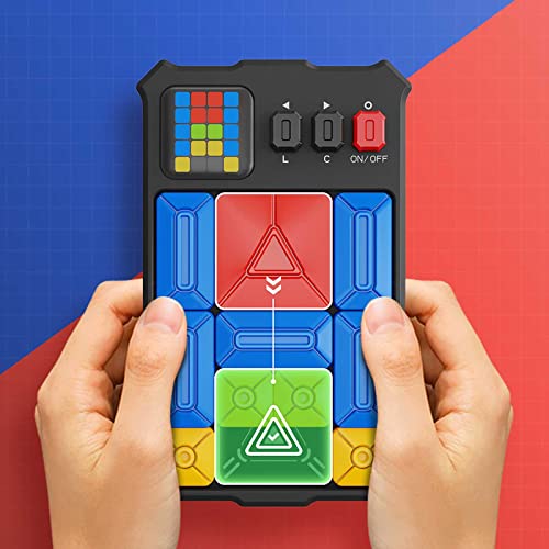 Jigsaw Puzzle Brain Games, Intelectual Training 500 Levels Electronic Toys, Cool Appearance Brain Game, Adecuado niños