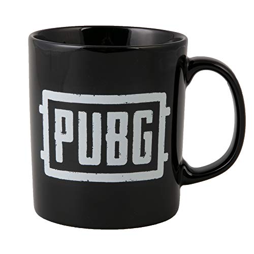 Jinxworld Taza Mug Logo PUBG 325ml Ceramica Negra