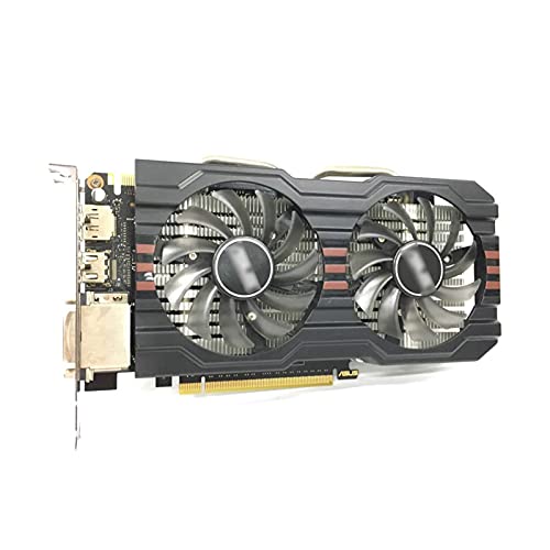Jispezlan Tarjeta GráficaTarjeta de Video Fit for ASUS GTX 660 2GB 192Bit GDDR5 Tarjetas gráficas Tarjetas Fit for Nvidia Geforce GTX660 VGA