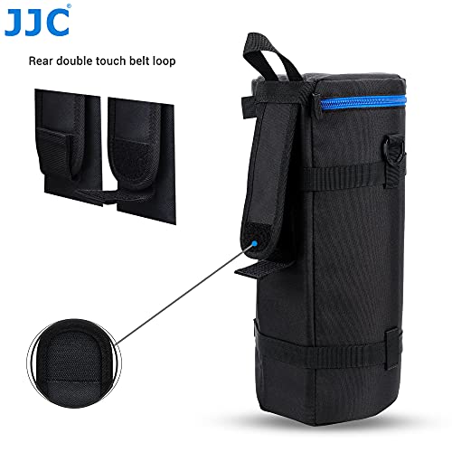 JJC Resistente al Agua Deluxe Funda Protectoras Bolsa con Correa para Sony FE 200-600mm f/5.6-6.3 G OSS Objetivo y Lentes con 140 x 370mm (5.51 x 14.57”)