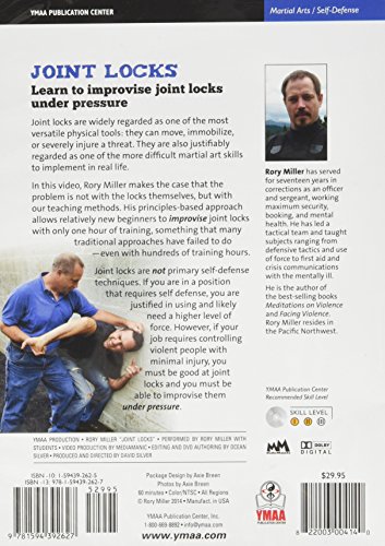 Joint Locks By Rory Miller [DVD]Region 0 plays anywhere on dvd player [Reino Unido]