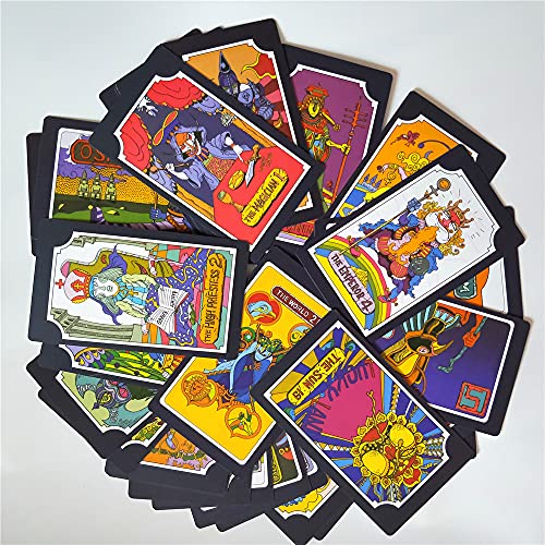 JoJo's Bizarre Adventure Tarot Card Board Game 31Pcs with Flannel Case