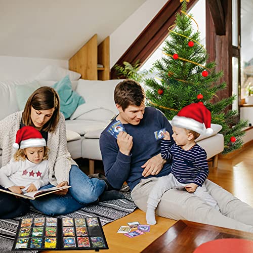 JOLIGAEA Álbumes para Cartas Coleccionable 9 Bolsillos, 20 Páginas Álbum Colección Tarjetas, Colección Cartas Coleccionables para 360 Tarjetas, Álbum Coleccion Impermeable para Pokémon, Yugioh