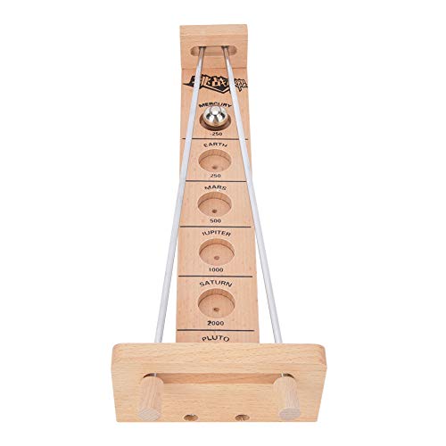 Joyzan Juego Shoot The Moon, Juegos clásicos de Escritorio, Rompecabezas Inteligente, Pelota de Equilibrio, Juego de Hockey de Madera para Juguetes educativos para niños Adultos