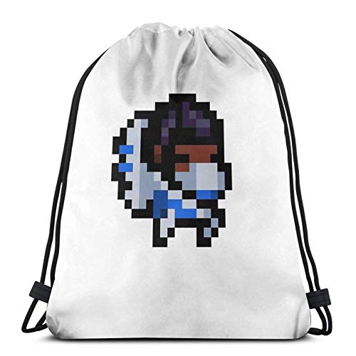 JS-BA Nuclear Throne Rogue Sport Sackpack Mochila con cordón Saco de Bolsa de Gimnasio