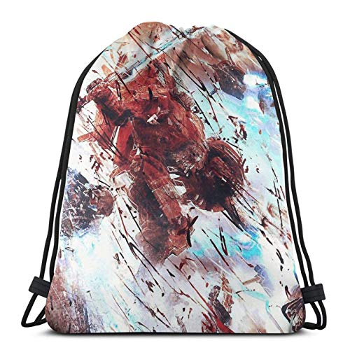 JS-BA Tau - Commander Farsight - The Killing Blow Sport Sackpack Mochila con cordón Saco de Bolsa de Gimnasio