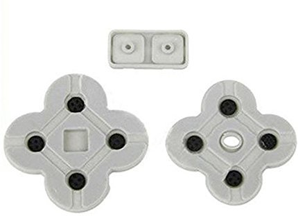 Juego completo de piezas de reparación de carcasa carcasa de repuesto para consola NDSL Nintendo DS Lite con kit de botón (azul claro)